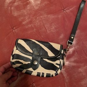 Small clutch wristlet